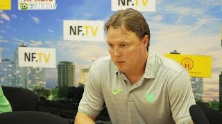 После матча: Игорь Колыванов