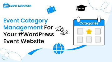 Event Category Management For Your #WordPress Event Website