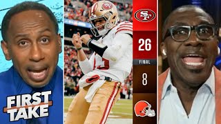 No One Can Stop The 49Ers Espn Goes Crazy After Brock Purdy Leads The 49Ers To A Blowout Win