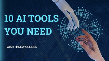 10 AI Tools I Wish I Knew Sooner (Life-Changing + Free)