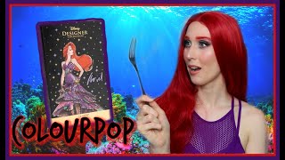 TURNING MYSELF INTO A DISNEY PRINCESS || Colourpop: Ariel Collection