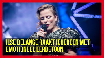 Ilse DeLange brengt emotioneel eerbetoon tijdens Gouden Televizier-Ring Gala