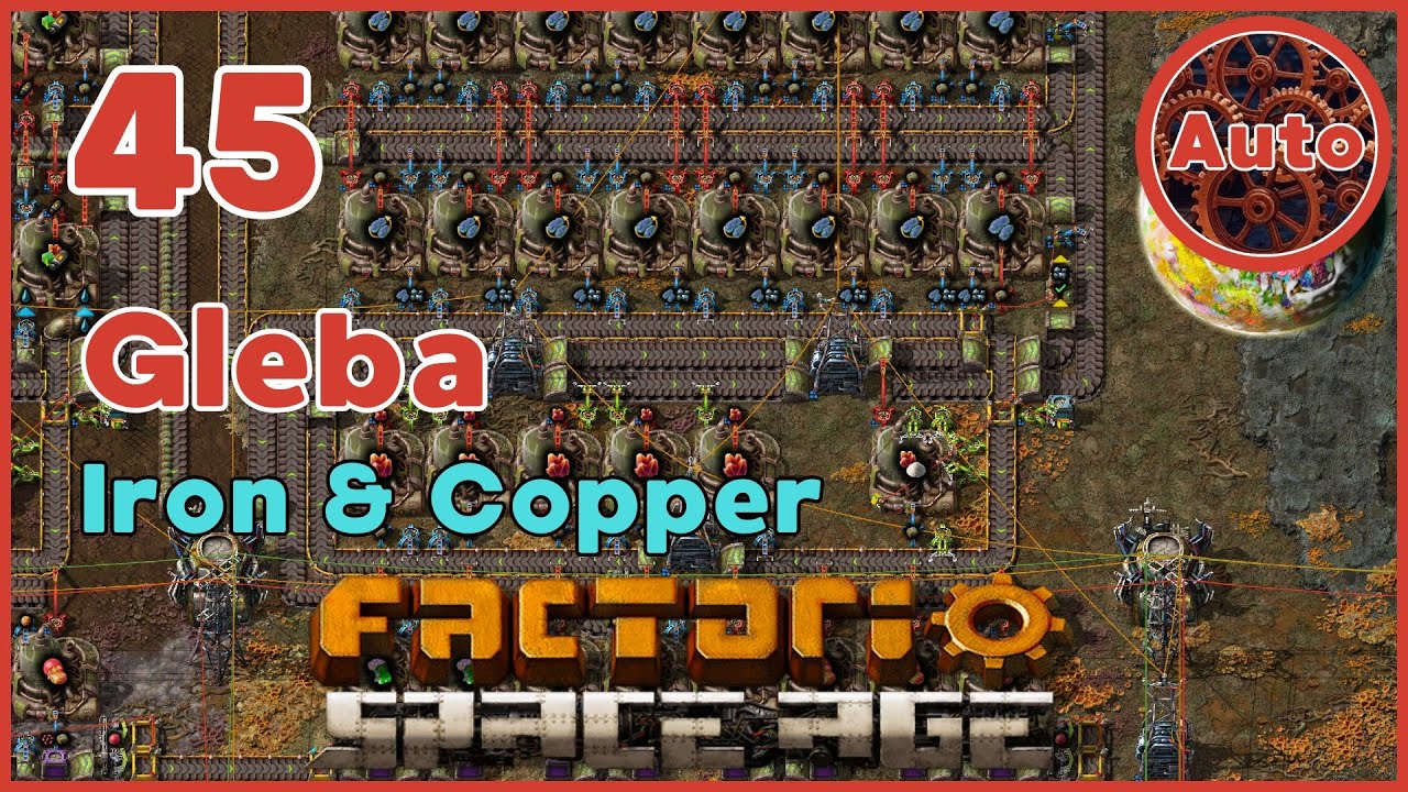 Gleba’s Iron & Copper Bacteria Setup | Factorio Space Age Guide | #45 ...