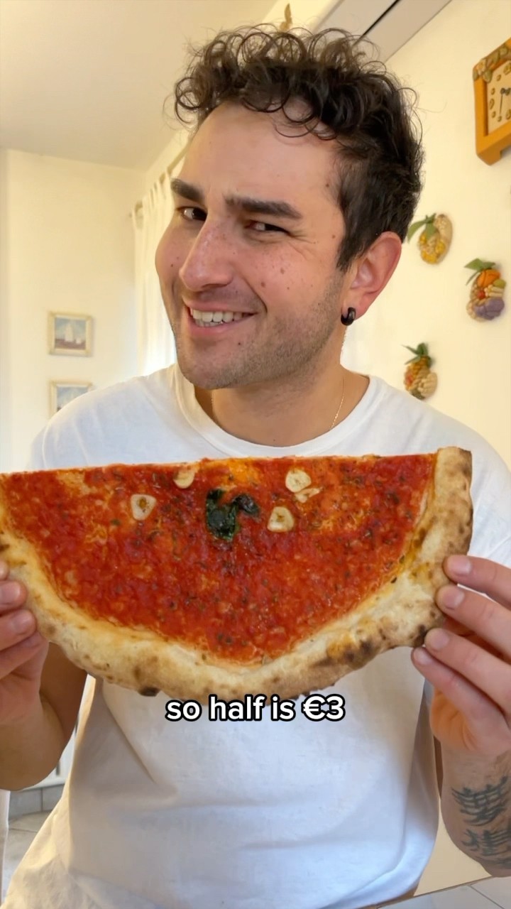 How small is it a 10 cents PIZZA SLICE?