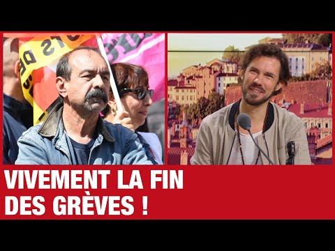 "Vivement la fin de la grève, qu'on retourne au boulot pour se reposer"