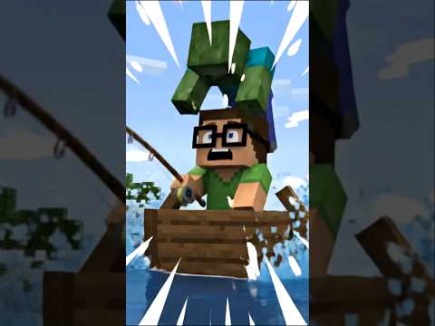 Mancing Zombie... #shorts #minecraft #minecraftshorts