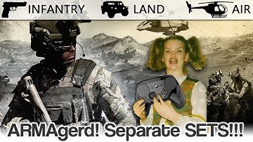 Arma 3 Steam Controller - ARMAgerd! Separate SETS Profile - Do it ALL!
