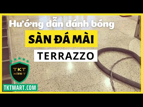 Video: Làm thế nào để bạn đánh bóng một sàn terrazzo?