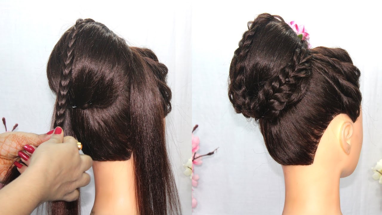 Most Beautiful Hairstyles New Latest Bun Hairstyles Hair Style