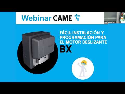 Webinar BX: La fácil instalación y programación para el motor BX para puertas deslizantes