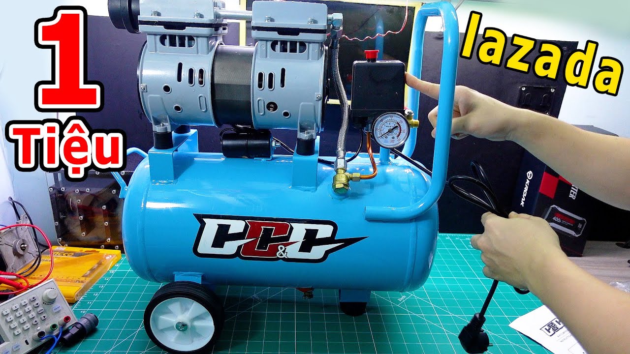 Máy Nén khí Chỉ Hơn 1 Triệu Trên Lazada Có Dùng Được Không