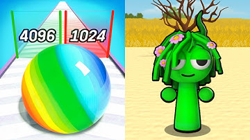 Ball Number Merge Games 3D vs Spranky Survival All Levels Gameplay Android, iOS