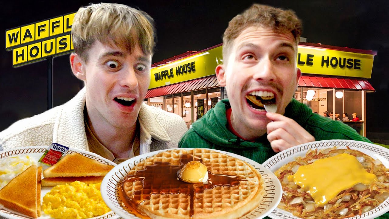 Brits Try Waffle House For The First Time! - Youtube