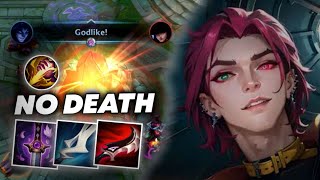 WILD RIFT | BLUE KAYN NO DEATH GAMEPLAY IN JUNGLE NEW PATCH 5.1B !