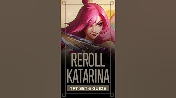 How to play Katarina Reroll in TFT Set 6 #shorts