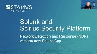 WEBINAR: Splunk and Scirius Security Platform: NDR with the new Splunk App 14 January 2021 screenshot 1