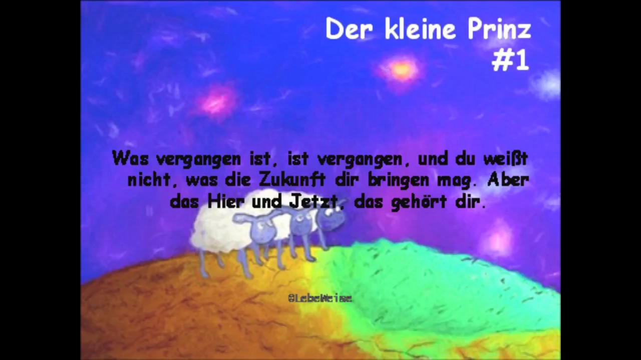 Der Kleine Prinz Von Antoine De Saint Exupery Die 10 Besten Zitate Youtube