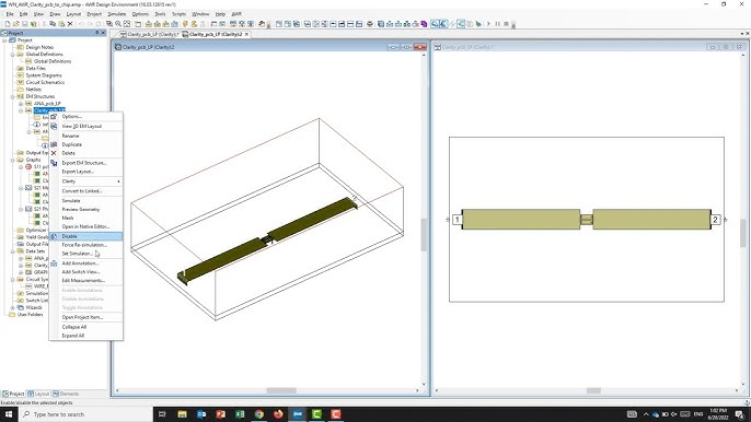 Microwave Office and Celsius Thermal Solver