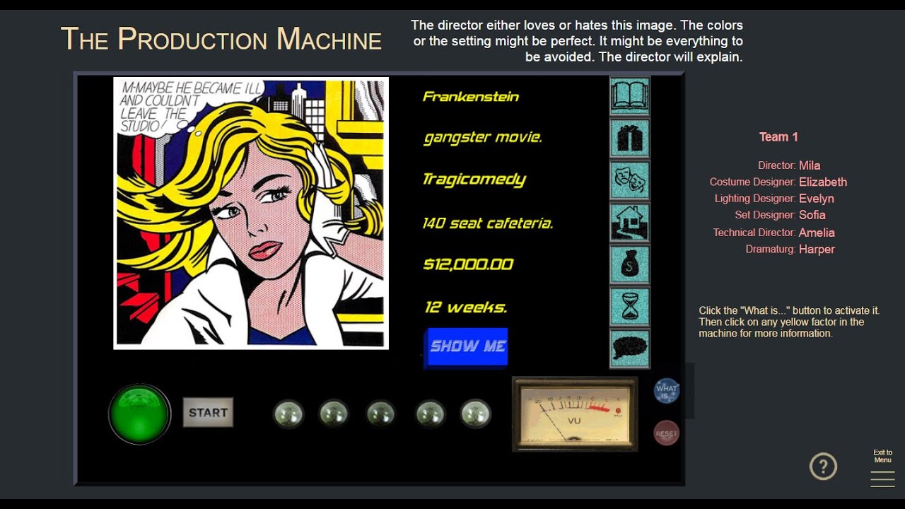 The Production Machine Theatre Education Resource - YouTube