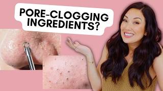 Pore-Clogging Skincare Ingredients to Avoid? Dermatologists & Cosmetic Chemists Explain | Susan Yara