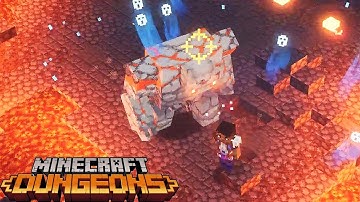 Redstone Golem Boss Fight | Minecraft Dungeons #2