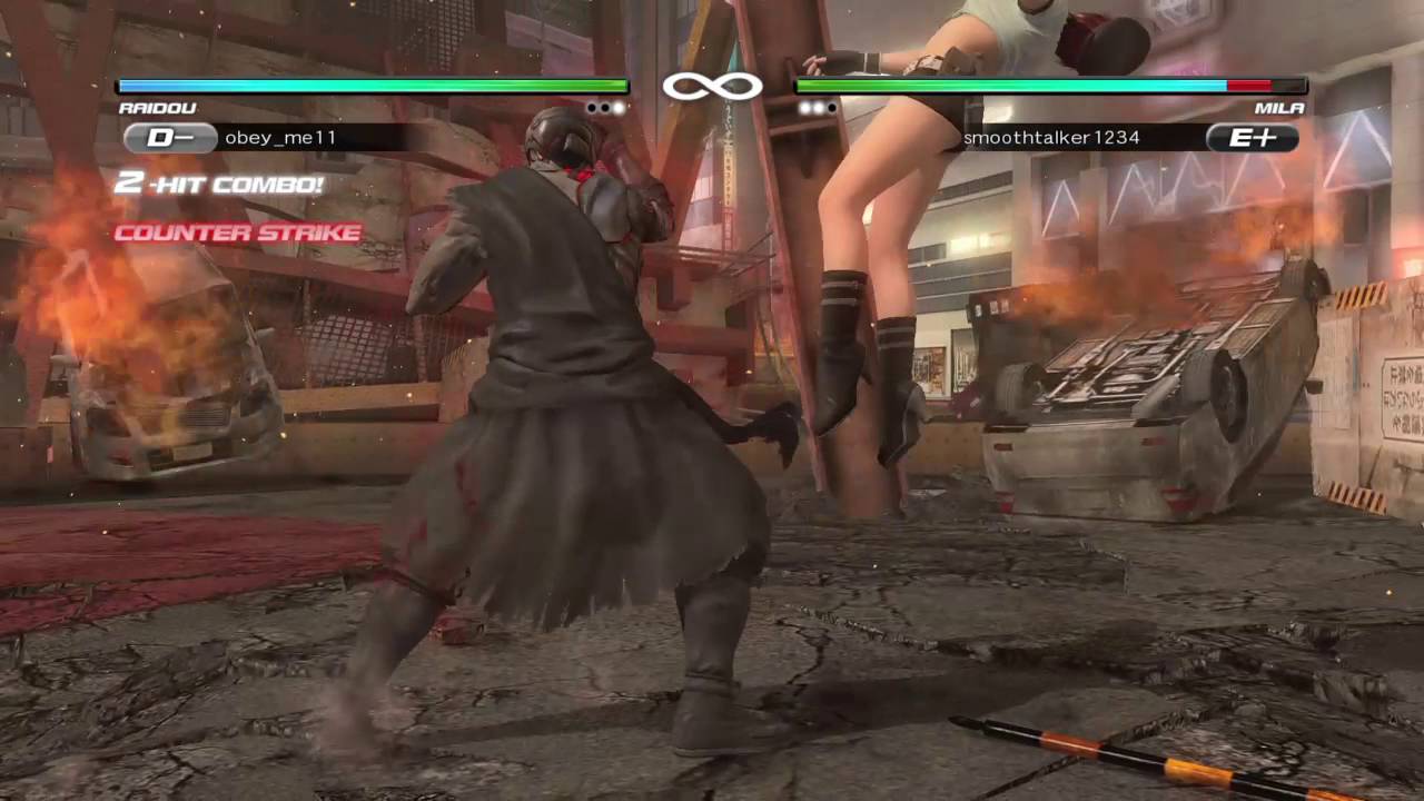DEAD OR ALIVE 5: Smoothtalker1234 Vs. Obey_me11