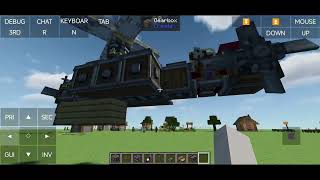 Mojolauncher Create Aeronautics Mod Helicopter Tutorial Minecraft java Mali GPU