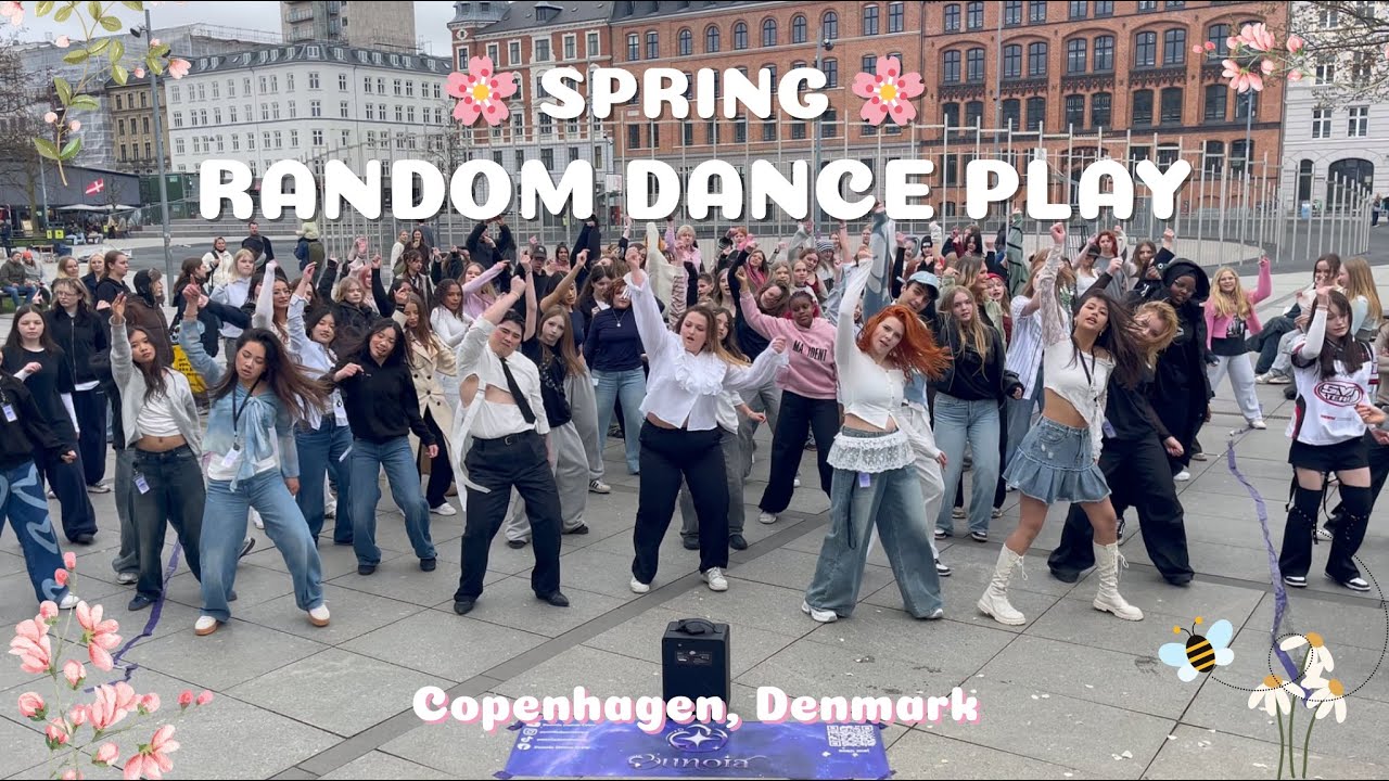 [KPOP IN PUBLIC] SPRING RANDOM PLAY DANCE 랜덤플레이댄스 in Copenhagen, Denmark 2025 | EUNOIA DANCE CREW