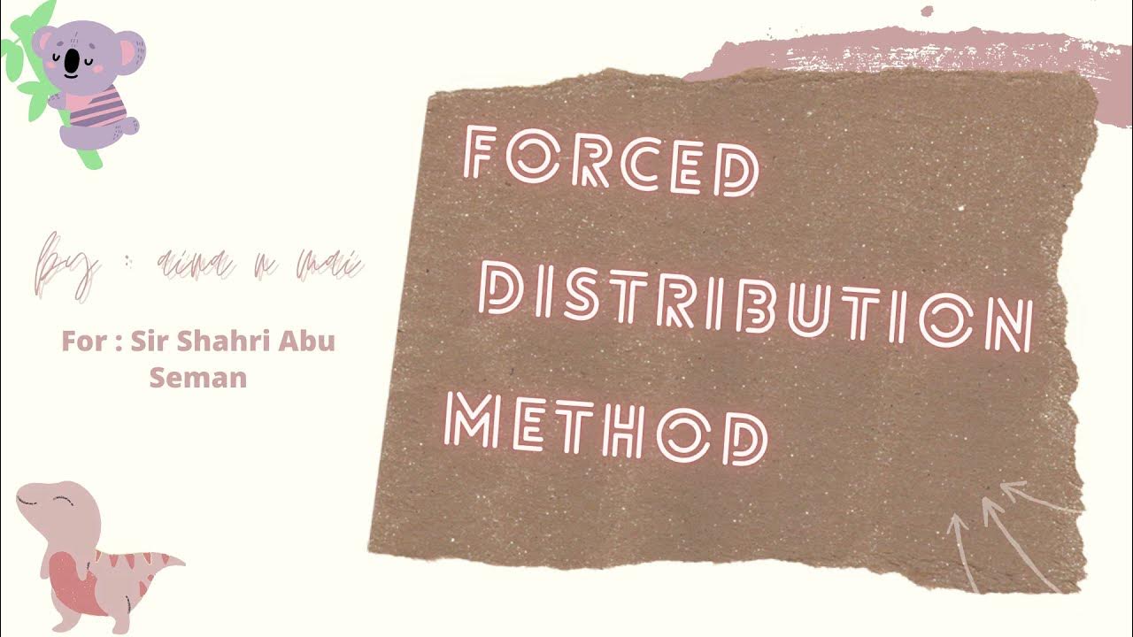 Forced Distribution Method of Performance Appraisal SHORTS PHR2143