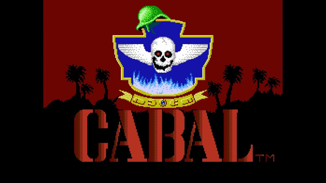 Cabal (NES) – Écran-titre (US - NTSC) – 1080p