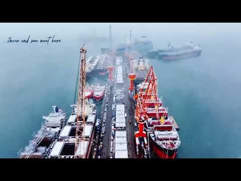 Shipyard in Snow thumbnail