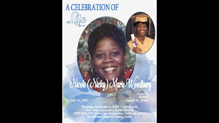 Home going Service for Nicole Woodbury