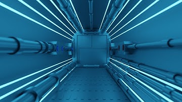 A sci fi corridor , A blender tutorial