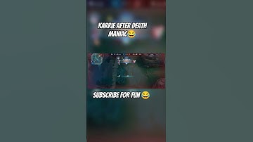 karrie one shot build‼️🥵 #mobilelegends #shorts #funny