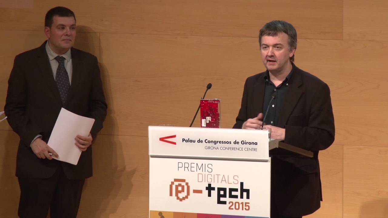 09 - Premi al Referent Digital E-TECH 2015: Edmon Roch