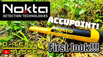 Nokta Accupoint FIRST LOOK!!!! | Pinpointer | Metal Detecting | D-Tekt Sussex EXTRA!