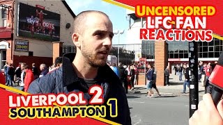 Full 'Hendo's ball was football sex' | Liverpool 2 - 1 Southampton | LFC Fan Reactions Guide