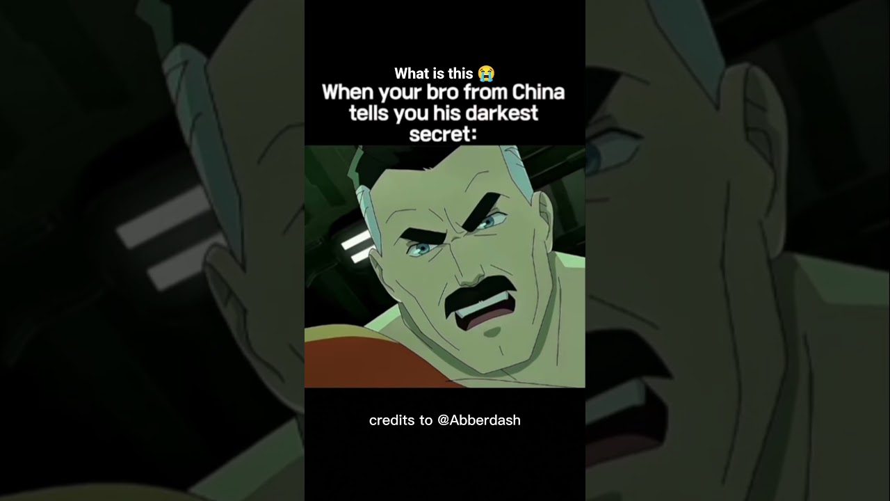 ⁣What Is This?! #invincible #ommiman #memes #funny #china
