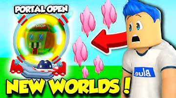 The NEW WORLD PORTAL Is Opened In Tapping Simulator And I WENT THROUGH AND GOT THIS! (Roblox)