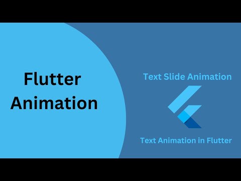 Text Slide Animation || Text Animation in flutter