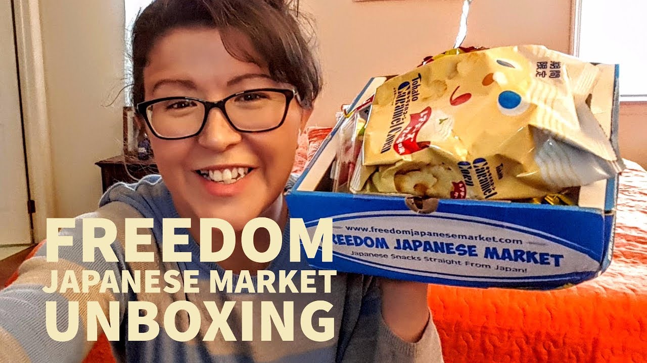 Freedom Snack Freedom Japanese Market Snack Subscription Unboxing | April 2017 - YouTube