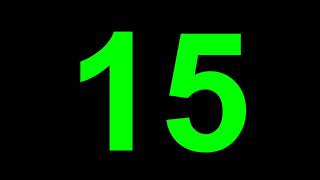 15... (Factor In Some Time Here)