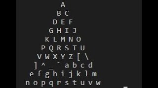 Printing Alphabet🆎 in python | Python tricks | Python programming
