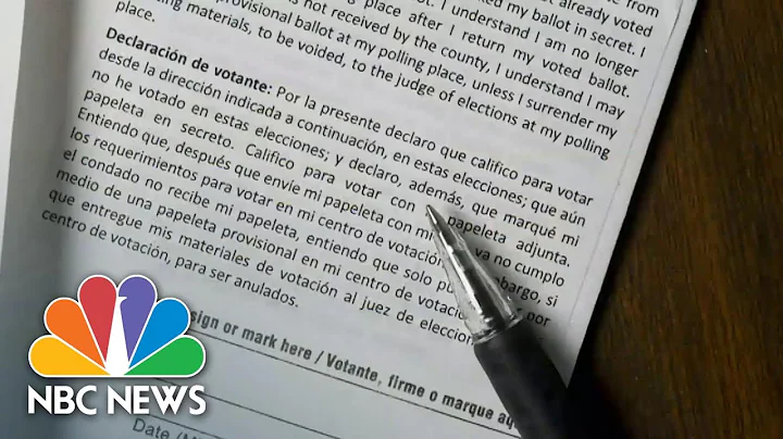 How States Verify Signatures On Mail-In Ballots | NBC Nightly News