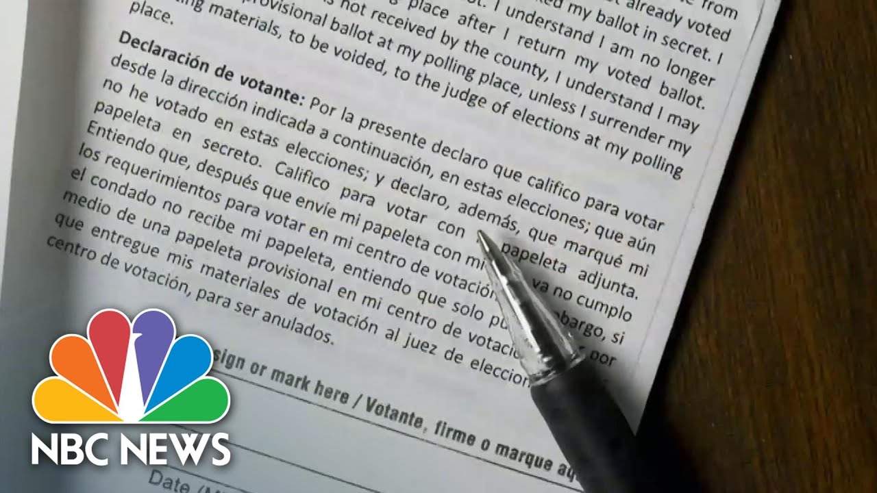 How States Verify Signatures On Mail-In Ballots | NBC Nightly News