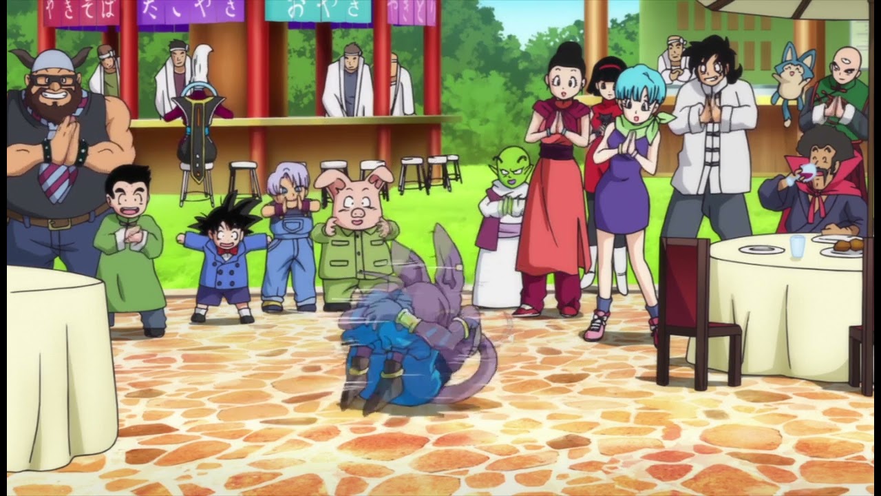 Beerus Dancing Twixtor (Dragon Ball Z: Battle of Gods)