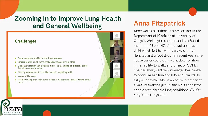 Zooming in to improve lung health and general well...