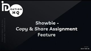 Showbie - Assignment Copy & Share