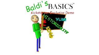 Gl Boom Screech - Baldis Basics Kickstarter Exclusive Demo