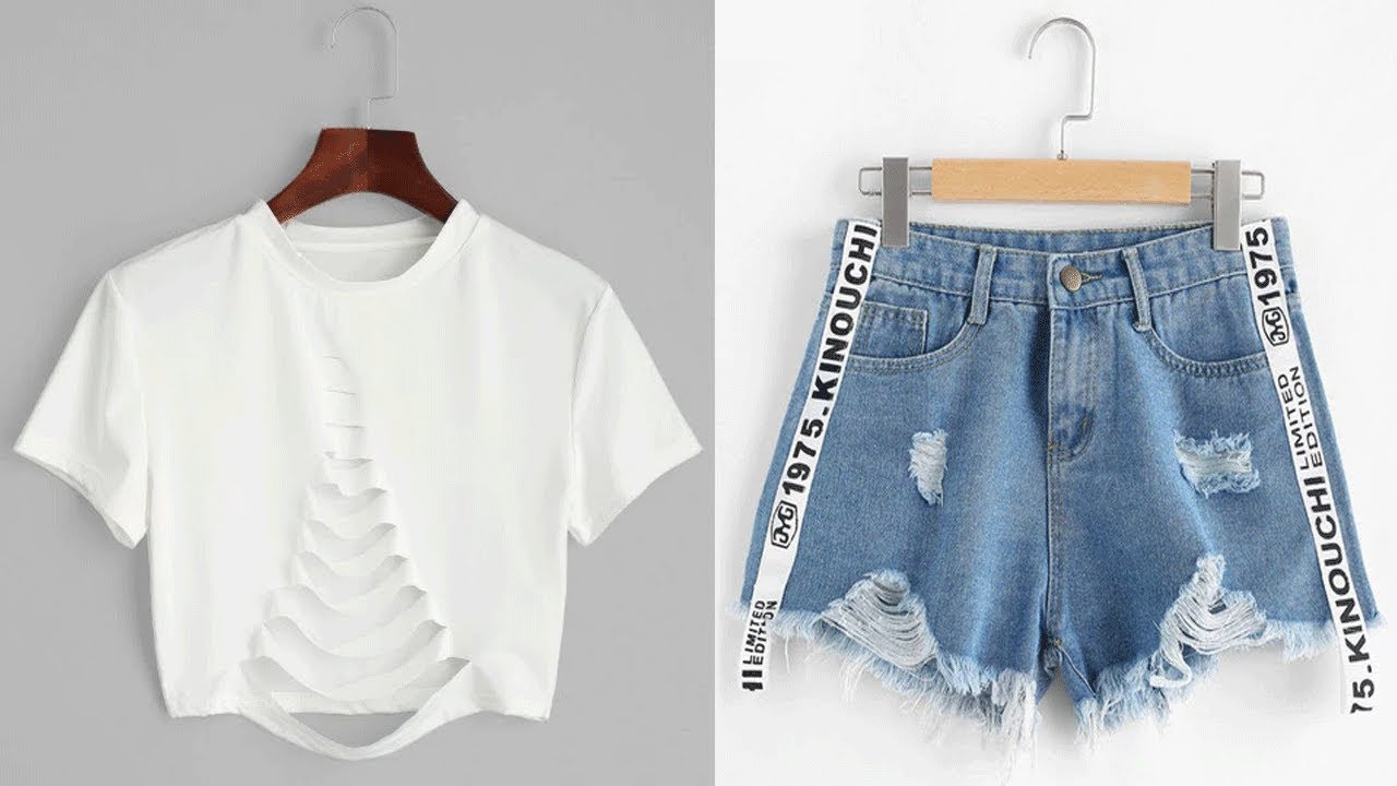 DIY Cómo Transformar tu Ropa Vieja a Nueva! YouTube